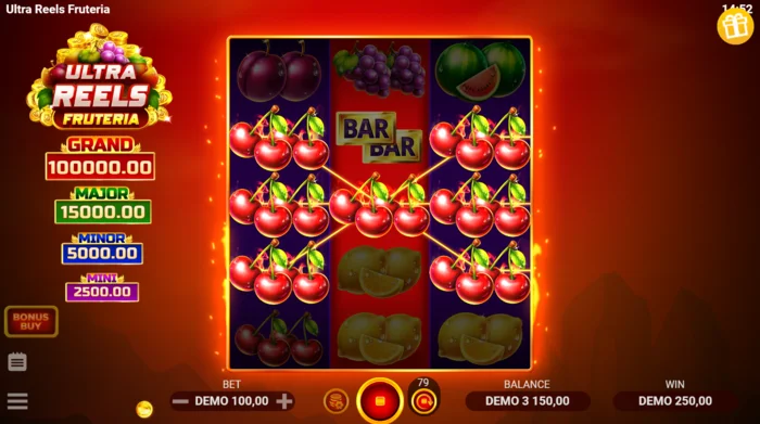 Ultra Reels Fruteria – kombinace s třešněmi